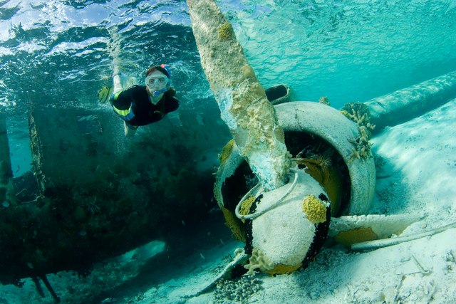 The Staniel Cay Plane Wreck