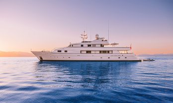 luxury charter yacht Natalia V