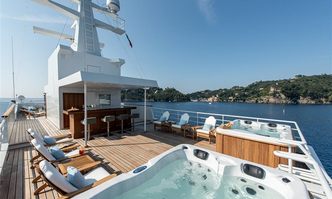 Bleu De Nimes yacht charter Clelands Shipbuilding Co Motor Yacht