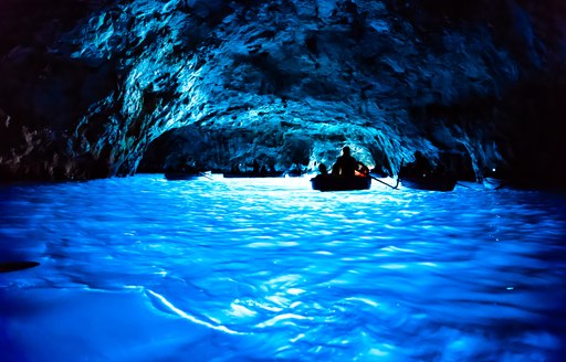 Blue Grotto in Capri