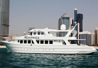 Empros 100 Yacht Charter in Dubai