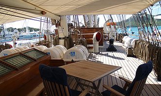 Stad Amsterdam yacht charter Damen Oranjewerf Sail Yacht