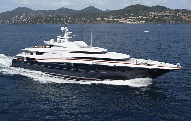 Luxury motor yacht Anastatia